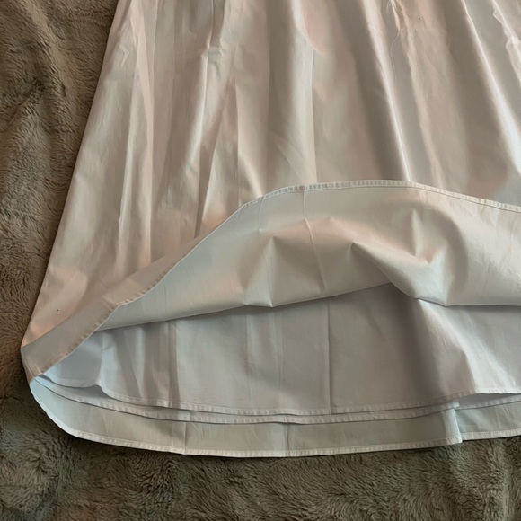 NEW! Calvin Klein Stretch Poplin Long Skirt - Picture 8 of 9
